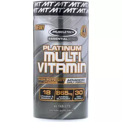 Ingredienti multivitaminici MuscleTech Platinum